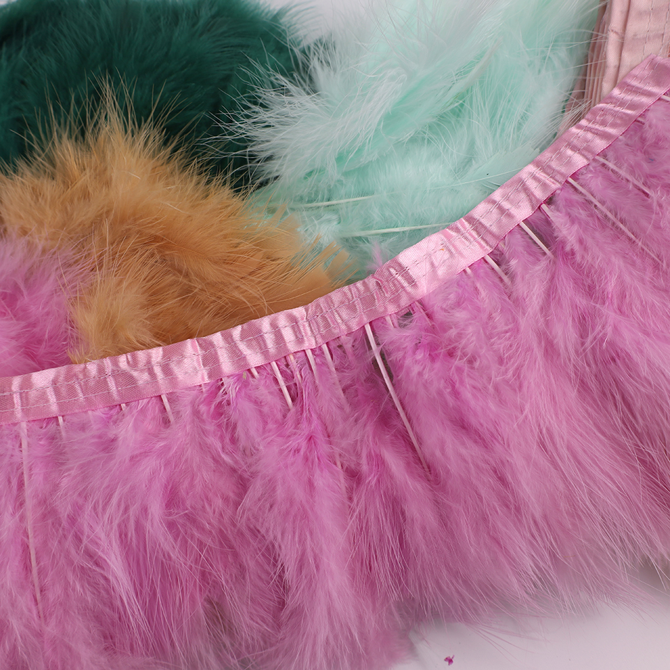 10 Meters Natural Turkey Marab - Feather Trim Marabou review and price