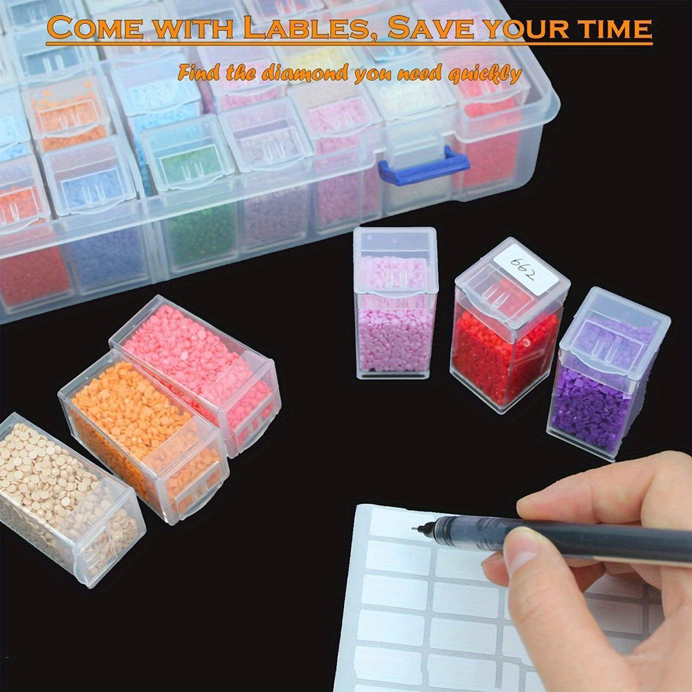 Square Plastic Diamond Paintin - Embroidery Embellishments review and price