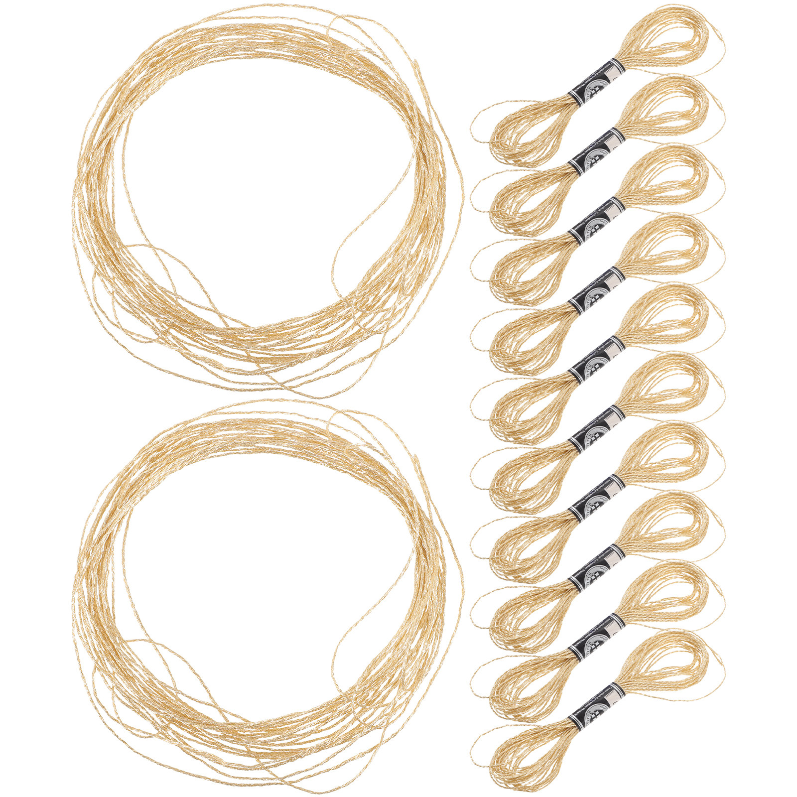 12Pcs Metallic Embroidery Thre - Embroidery Craft review and price
