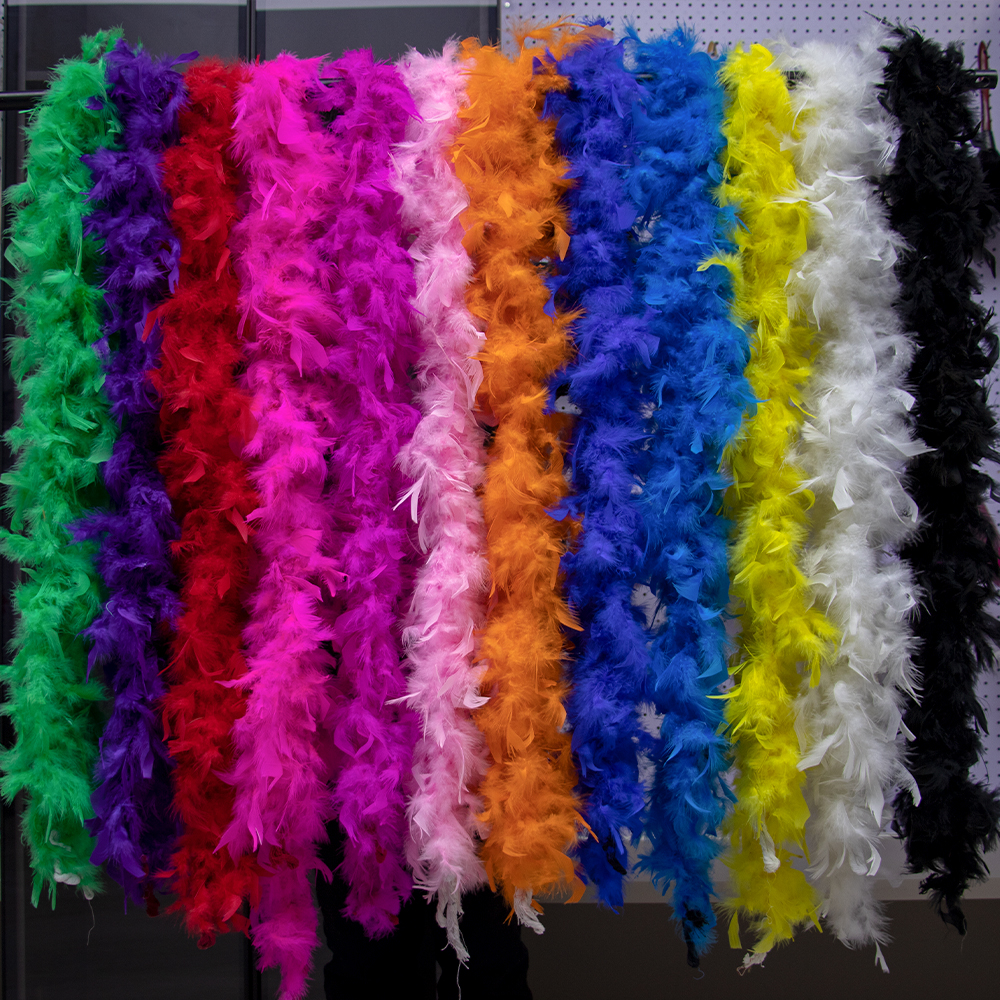 2 Meters Turkey feathers boa 3 - Feather Trim Marabou review and price