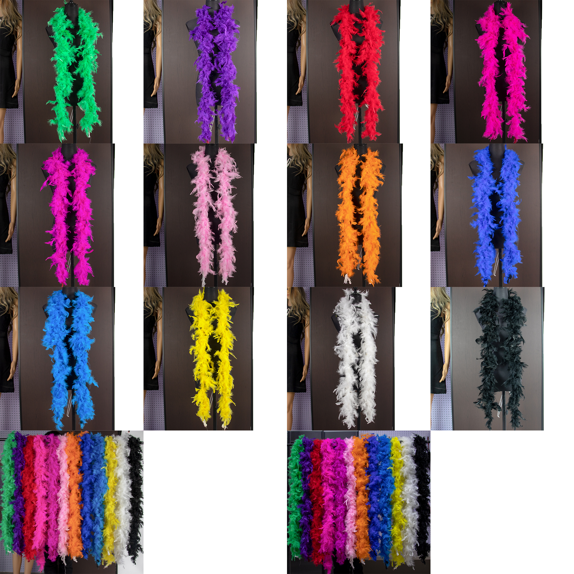 2 Meters Turkey feathers boa 3 - Feather Trim Marabou review and price