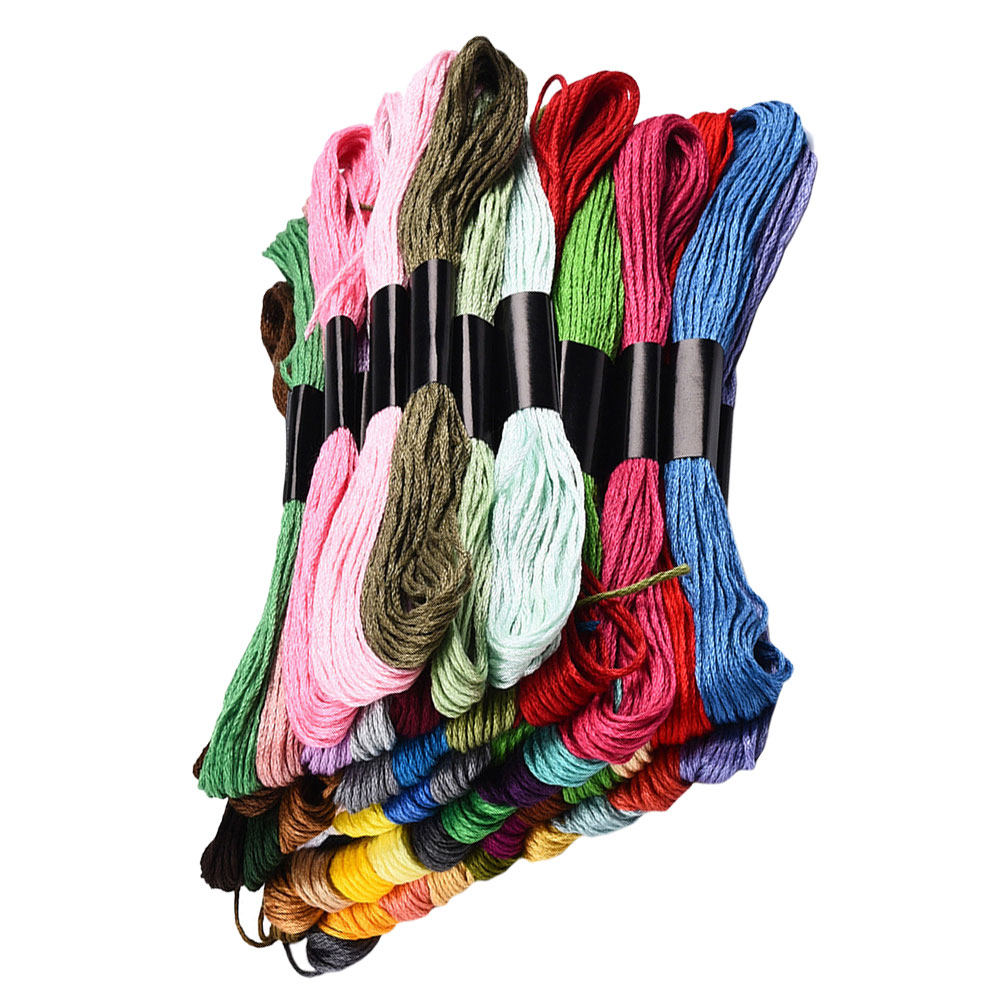 50 Bundles Cross Stitch Floss  - Embroidery Craft review and price