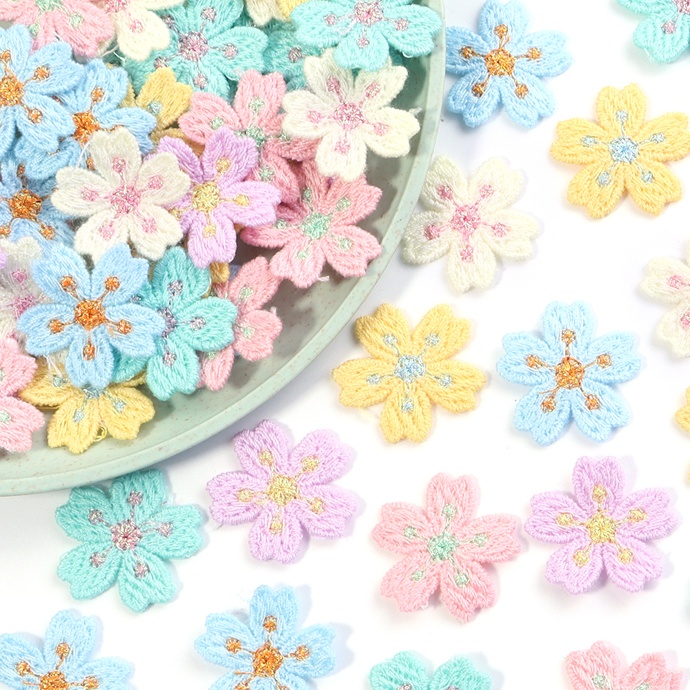 20pcs/lot Colorful 2.4cm Embro - Embroidery Embellishments review and price