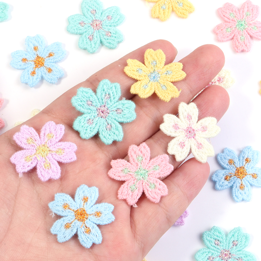 20pcs/lot Colorful 2.4cm Embro - Embroidery Embellishments review and price