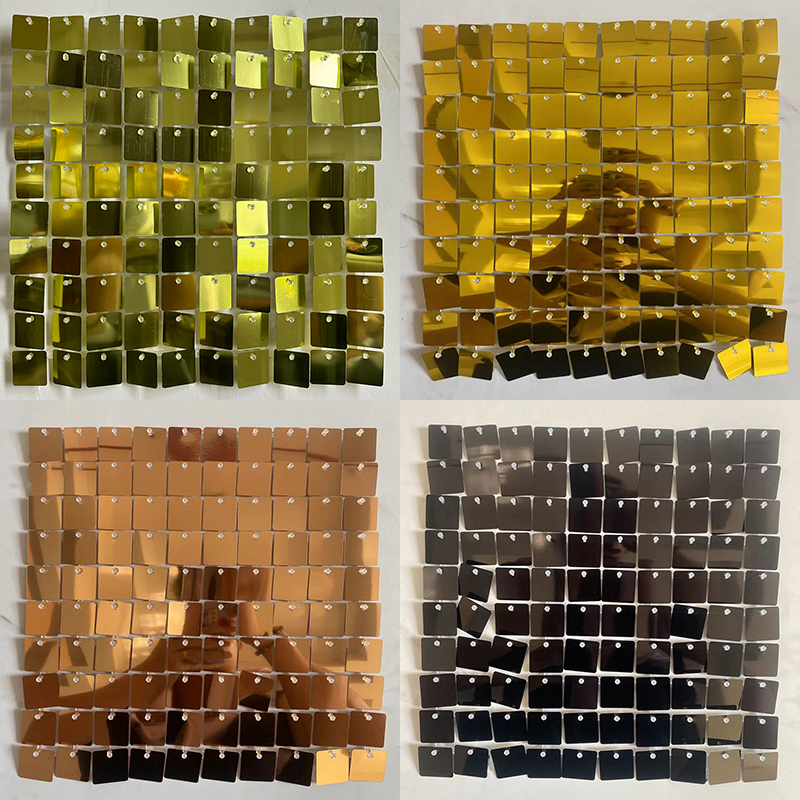 24/30 Square Sequin Panels Gol - Sequin Fabric Panel review and price