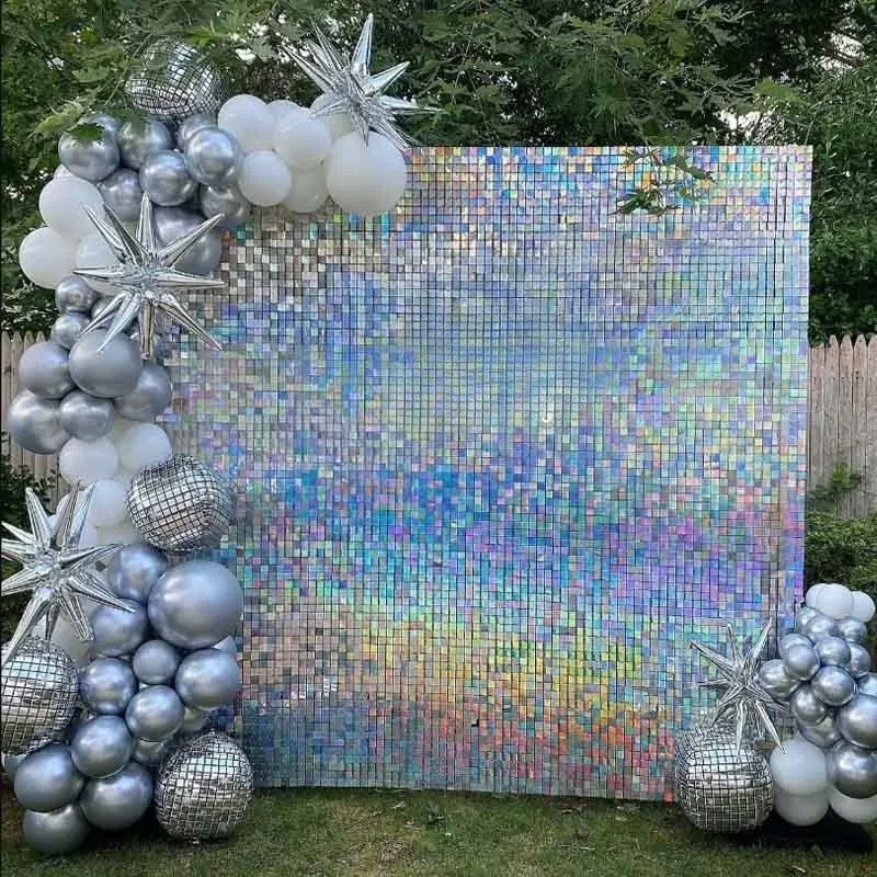 90x180cm Shimmer Wall Backdrop - Sequin Fabric Panel review and price