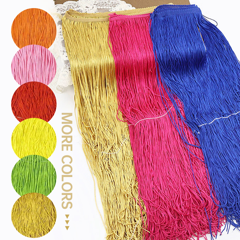 2/5Meters 50cm Long Fringes Ta - Fringe Ribbon Sewing review and price