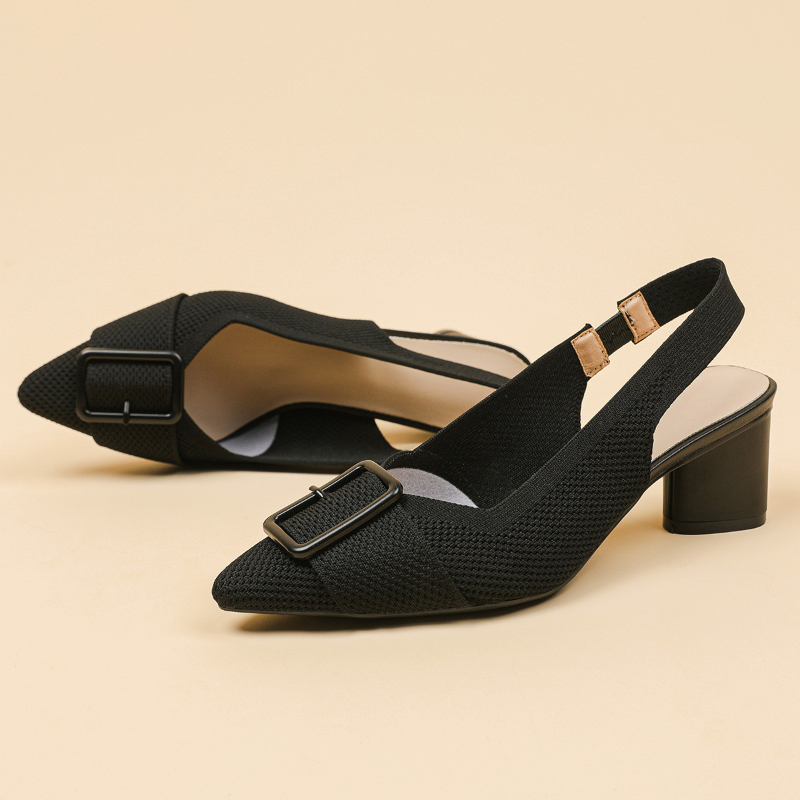 Womens Pointed Toe Knit Hollow - Embellish Knit review and price